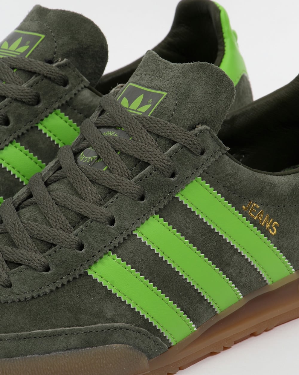 Adidas Jeans Trainers Green/Light Green