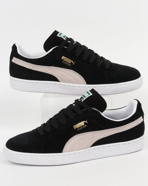 Puma Suede Classic Trainers Black/White