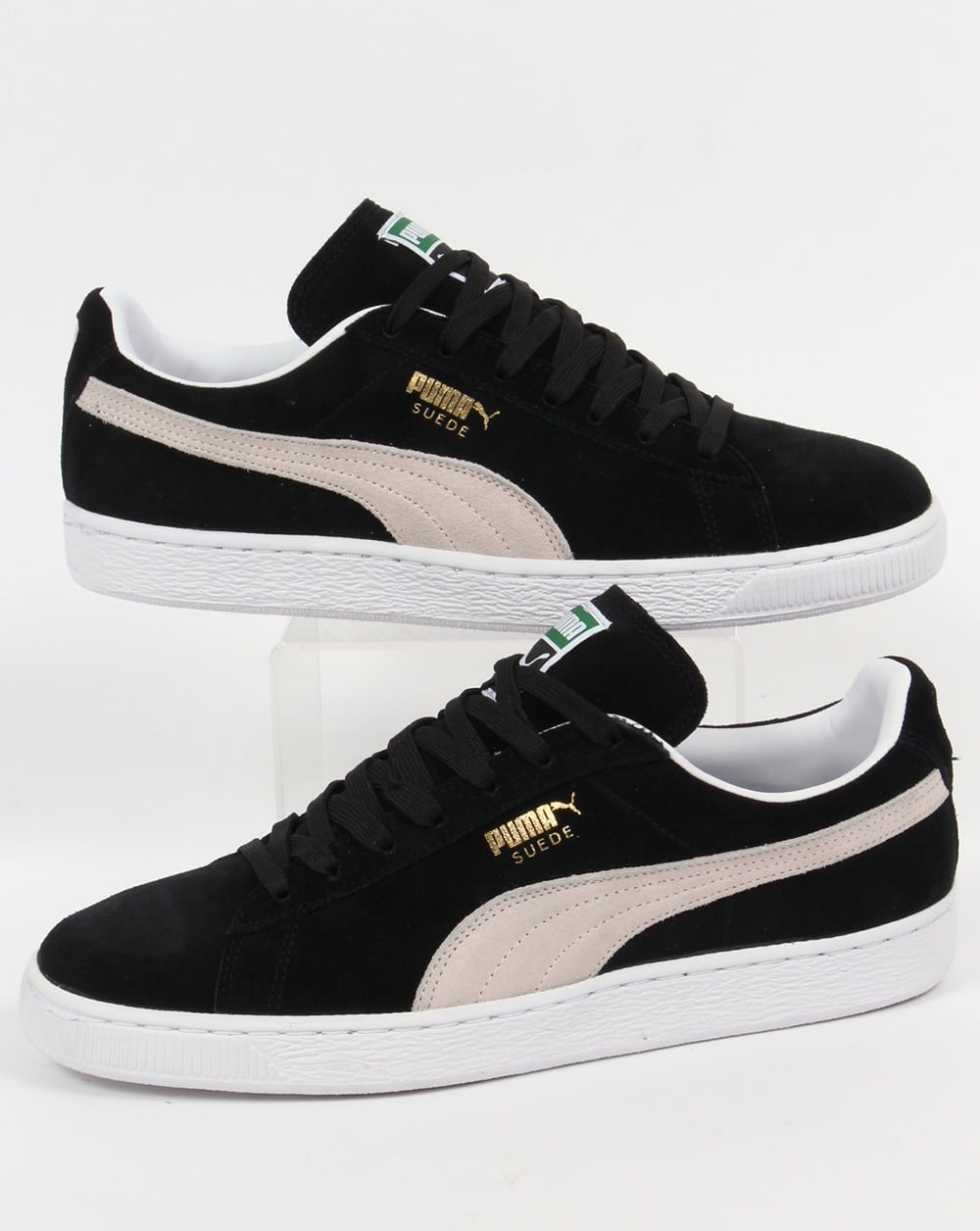 Puma Suede Classic Trainers Black/White