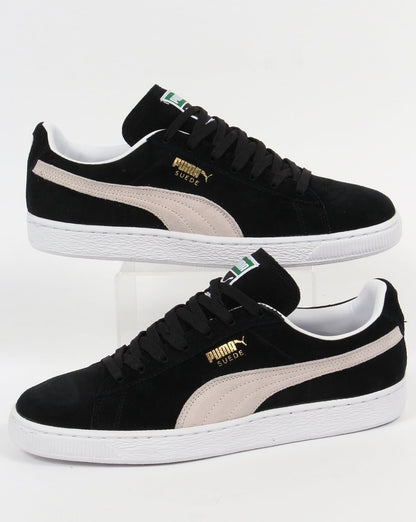 Puma Suede Classic Trainers Black/White