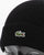 Lacoste Turn Up Ribbed Wool Beanie Black