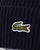 Lacoste Turn Up Ribbed Wool Beanie Navy