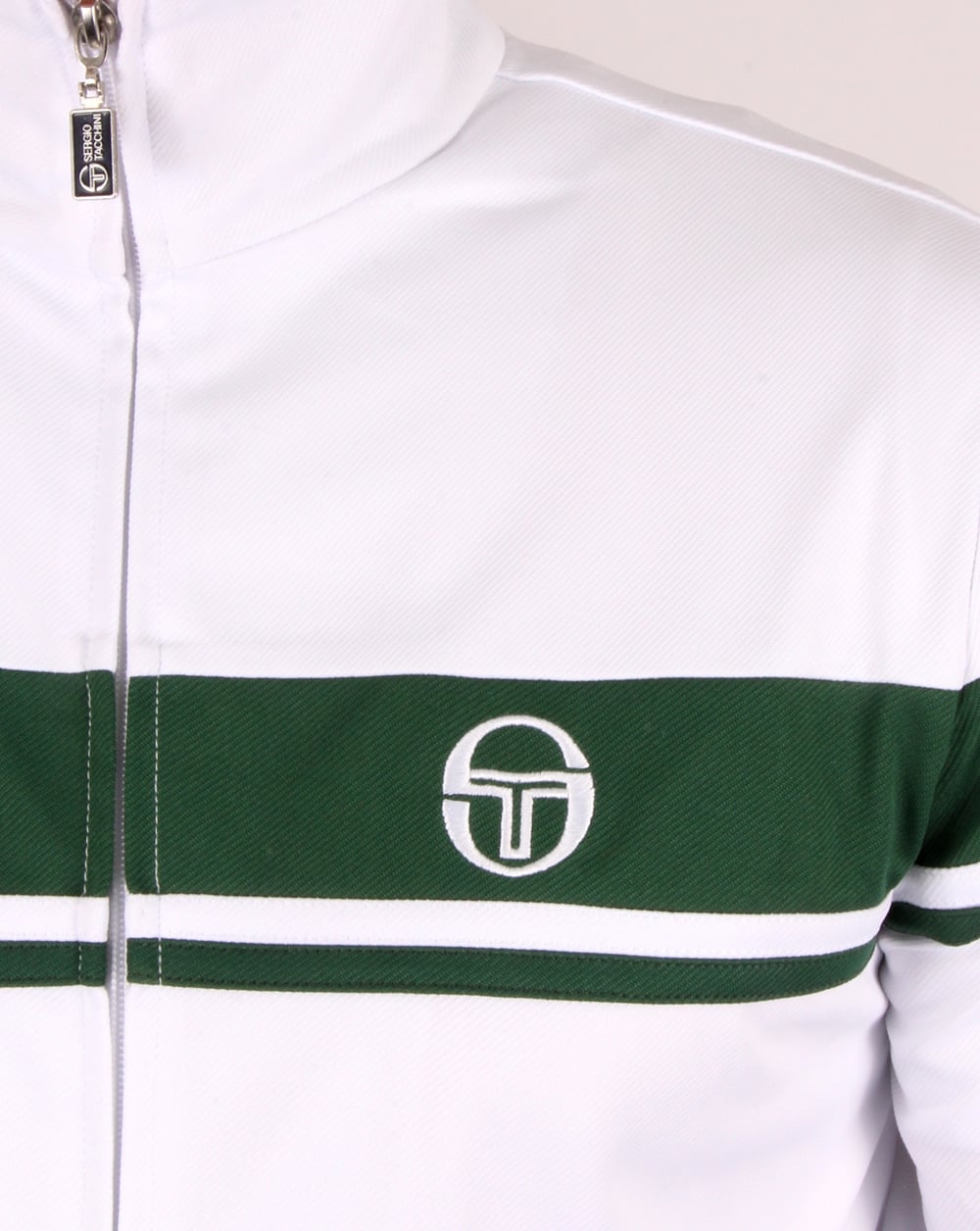 Sergio Tacchini Masters II Track Top White/Green