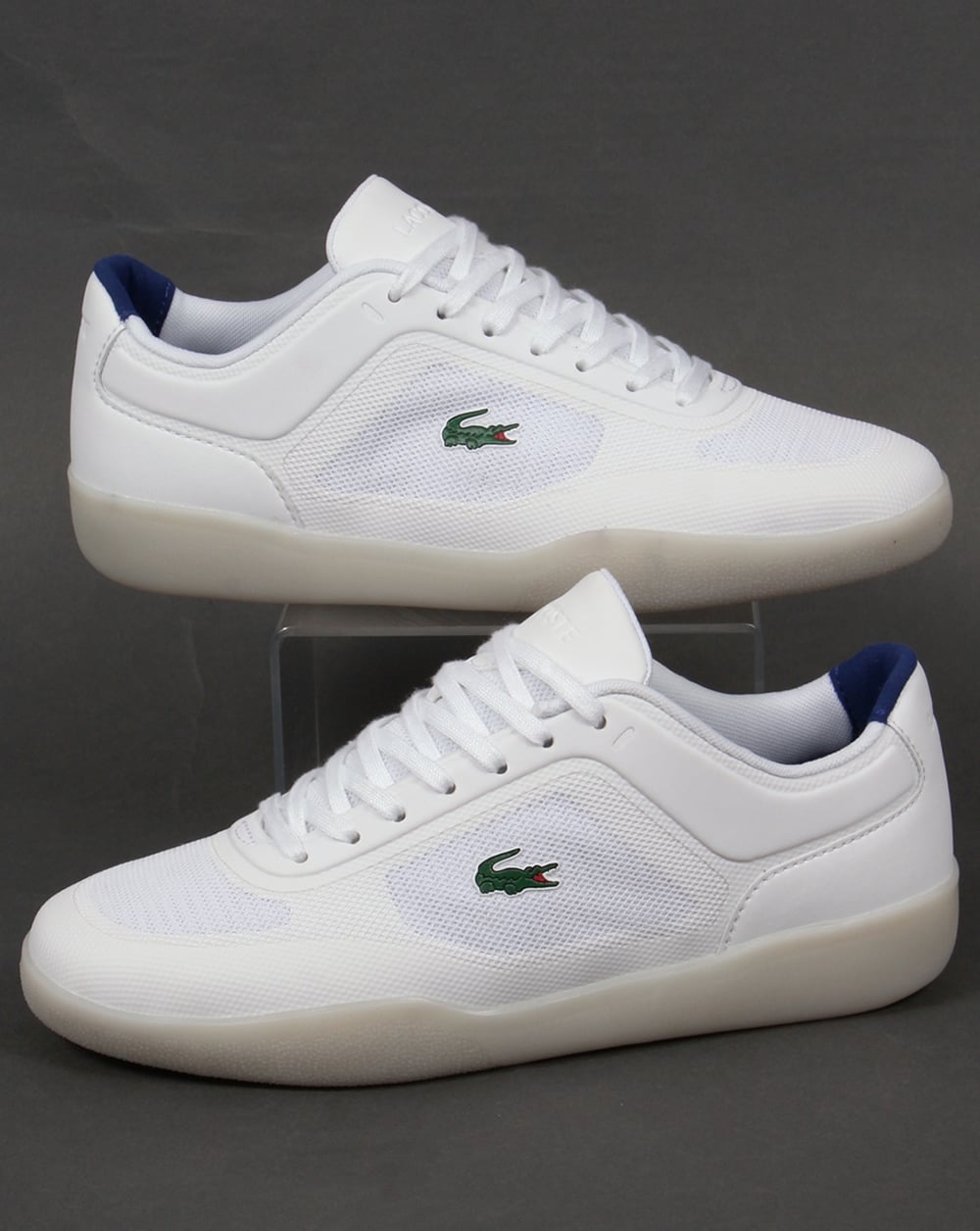 Lacoste Tramline SPM Trainers White/Navy