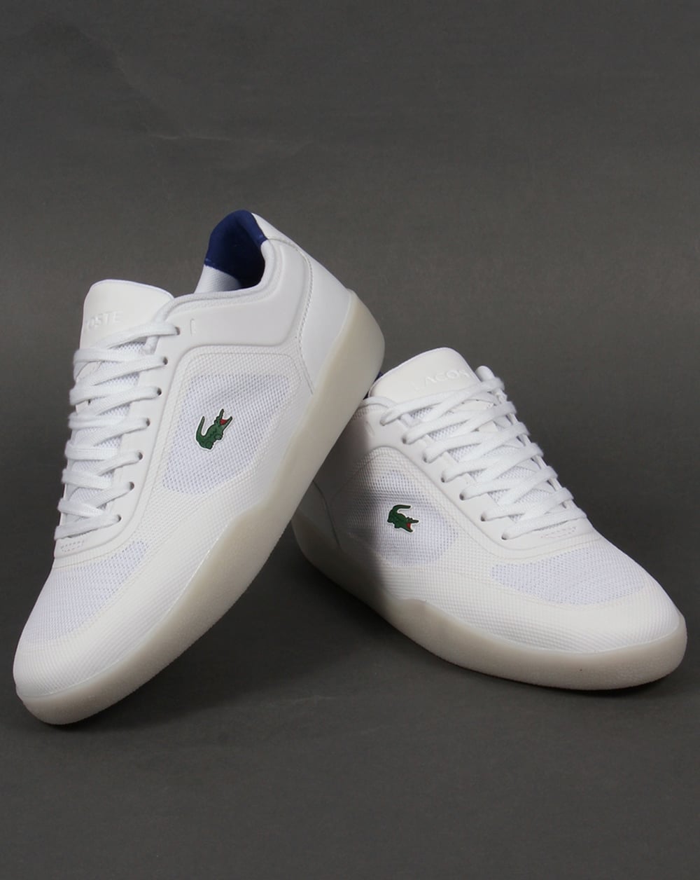 Lacoste Tramline SPM Trainers White/Navy
