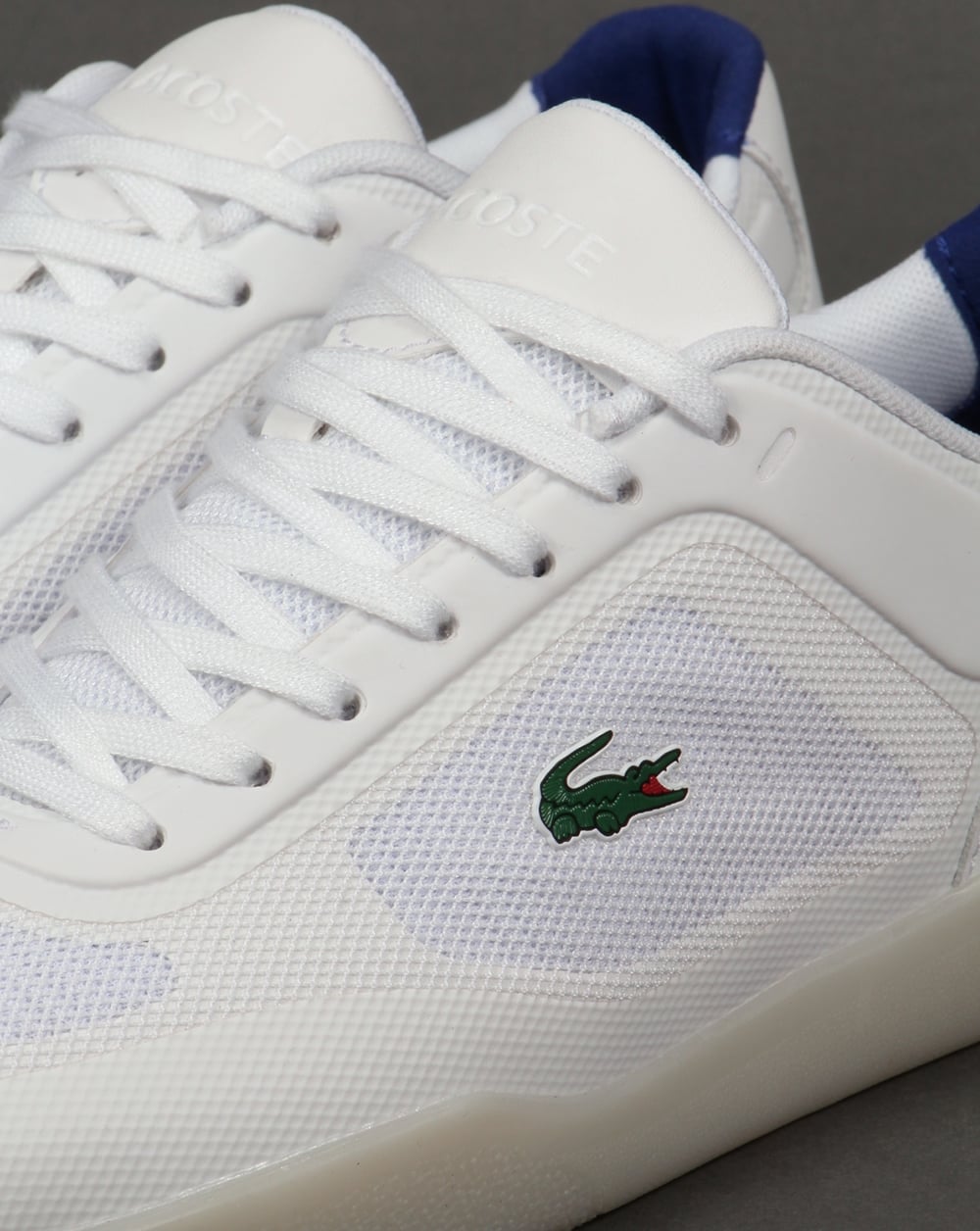 Lacoste Tramline SPM Trainers White/Navy