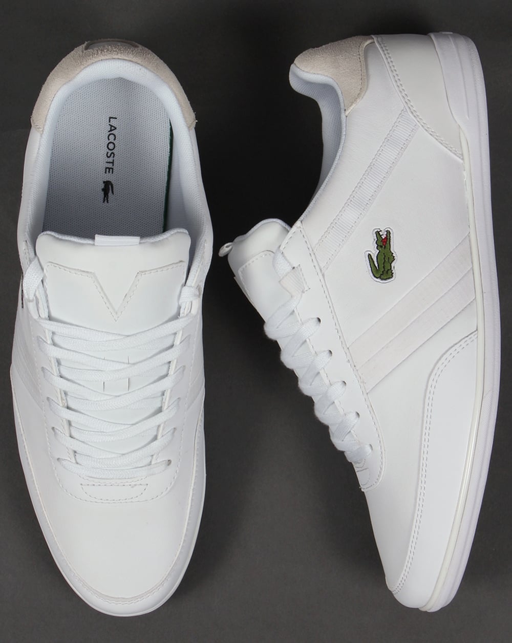 Lacoste Giron Trainers White