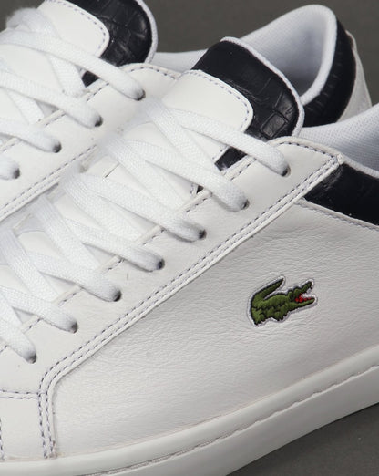 Lacoste Straightset Trainers White/Navy