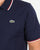 Lacoste Tipped Polo Shirt Navy/Red