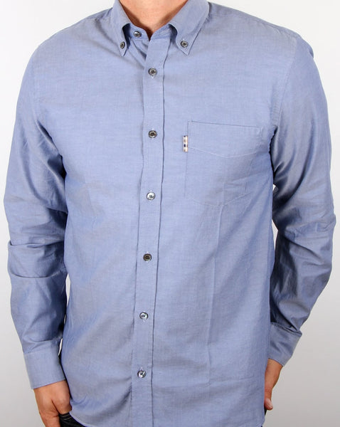 Aquascutum Ashford Oxford Shirt Navy