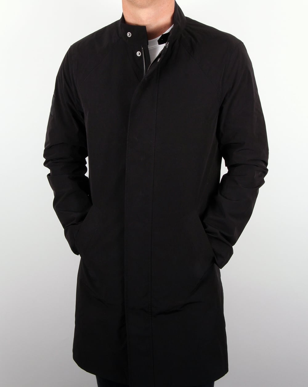 Pretty Green Millan Mac Black