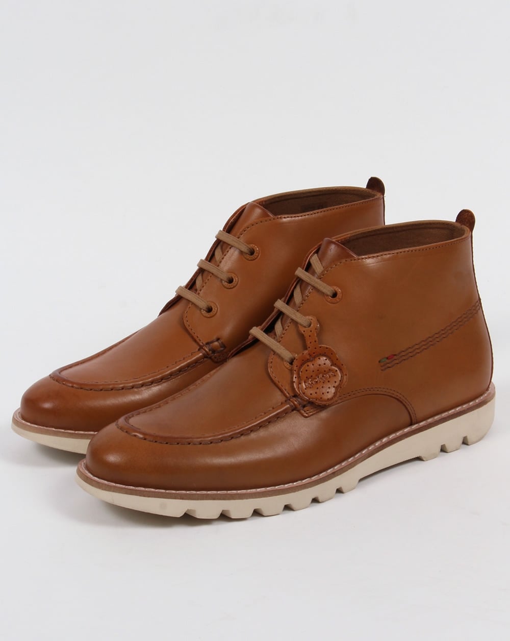 Kickers Kymbo Moccasins Tan