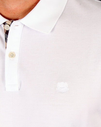 Aquascutum Hilton Polo Shirt White