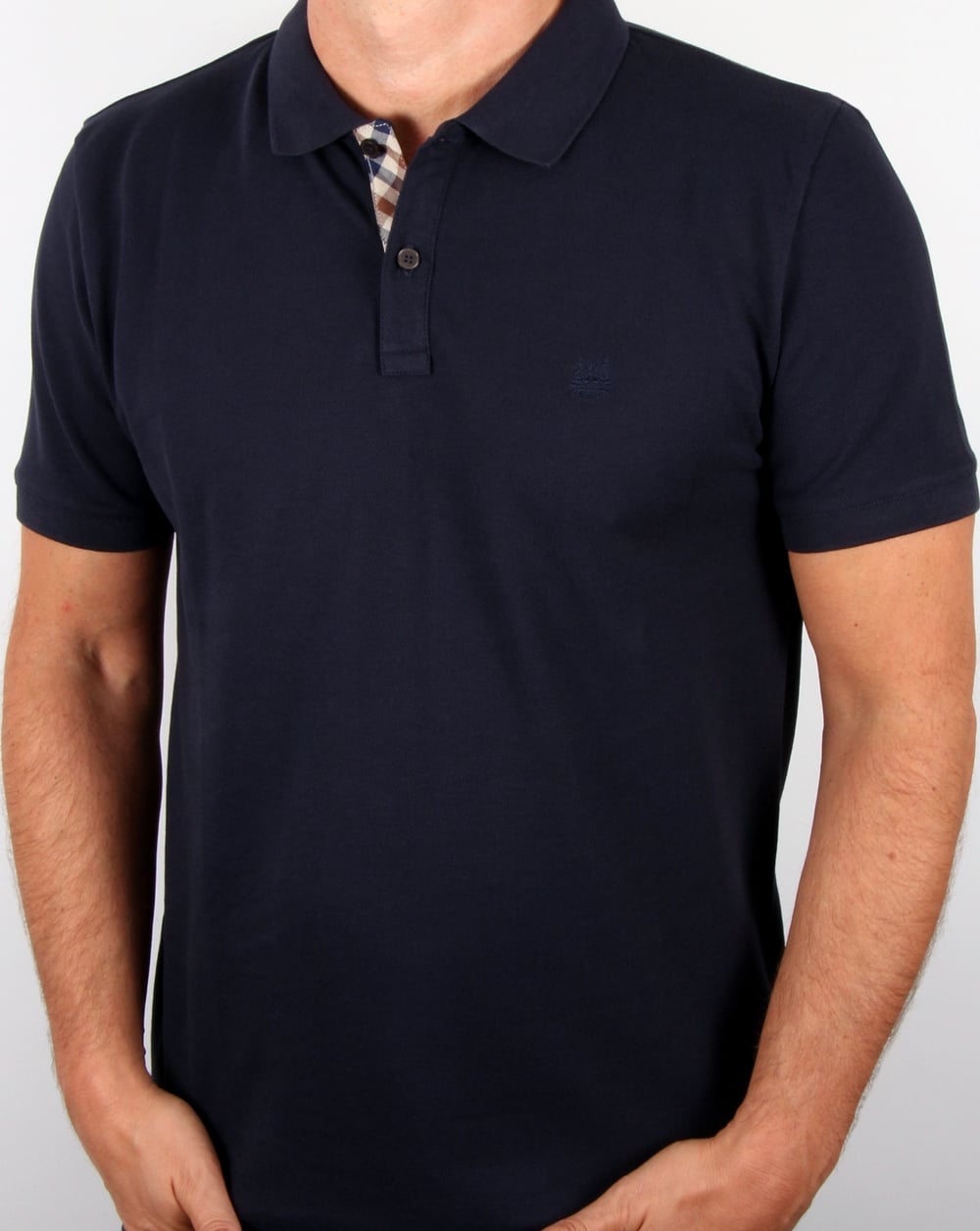 Aquascutum Hilton Polo Shirt Navy