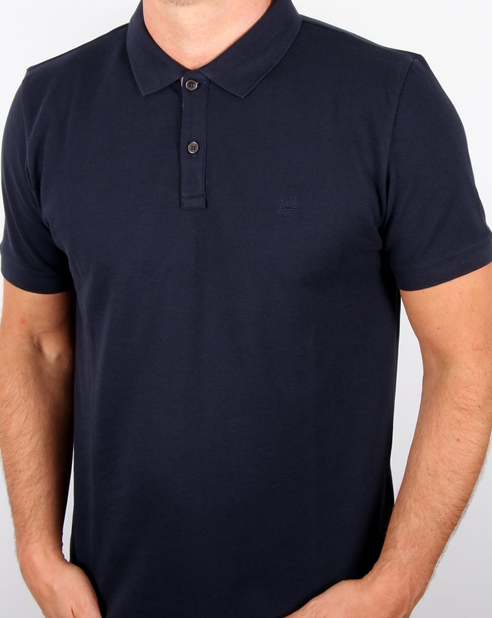 Aquascutum Hilton Polo Shirt Navy