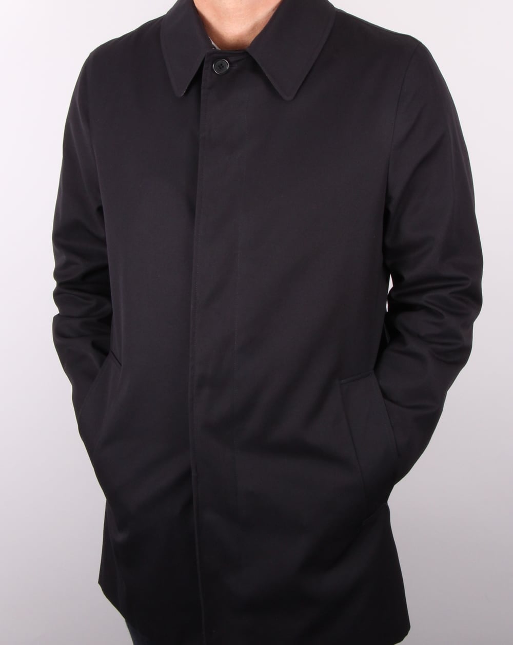 Aquascutum Berkeley Raincoat Navy