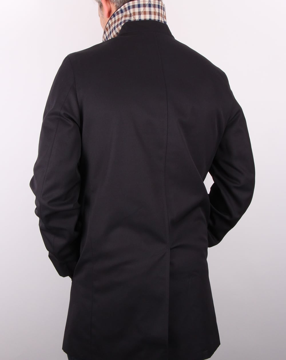 Aquascutum Berkeley Raincoat Navy