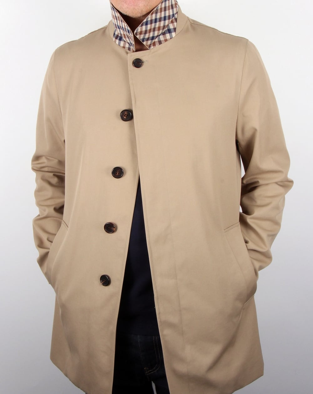 Aquascutum Berkeley Raincoat Camel
