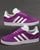 Adidas Gazelle Trainers Purple/White