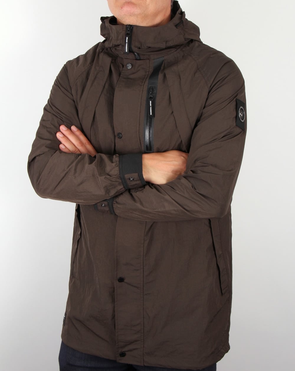 Marshall Artist Compacta Rain Mac Khaki
