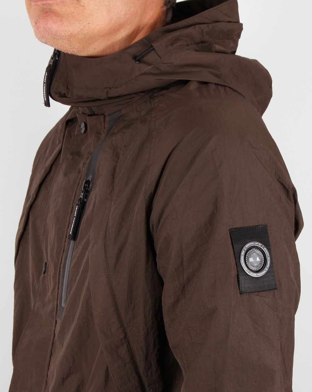 Marshall Artist Compacta Rain Mac Khaki