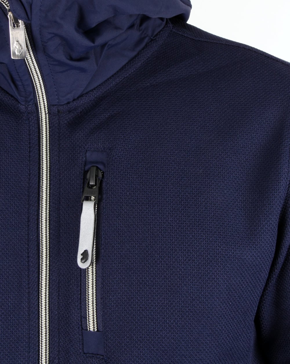 Luke Solid Ground Hoodie Navy
