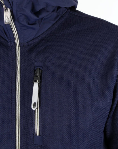 Luke Solid Ground Hoodie Navy