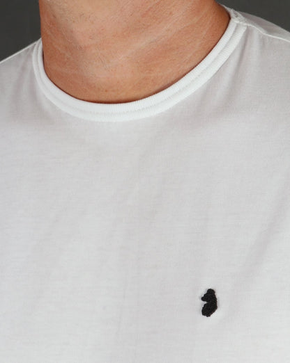 Luke New Charmer Slim Fit T-shirt White