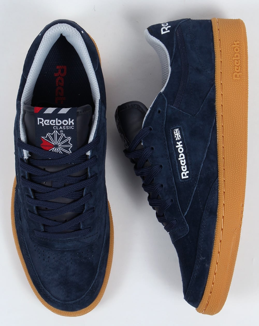 Reebok Club C 85 Indoor Trainers Navy/gum