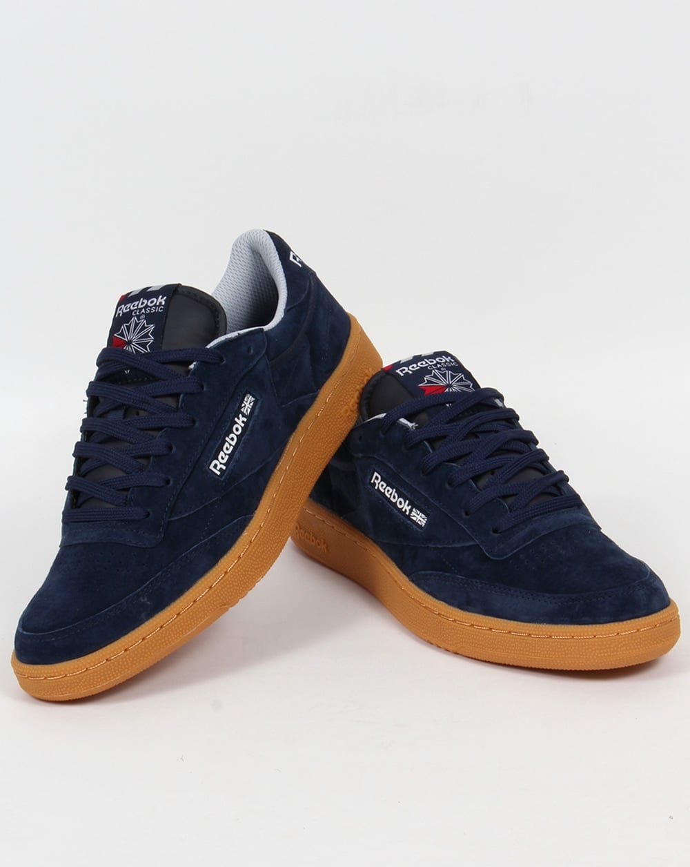 Reebok Club C 85 Indoor Trainers Navy/gum