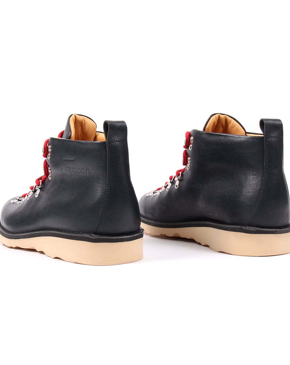 Fracap M120 Scarponcini Leather Boots Navy