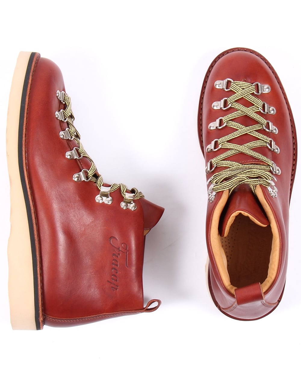 Fracap M120 Scarponcini Leather Boots Arabian Brown