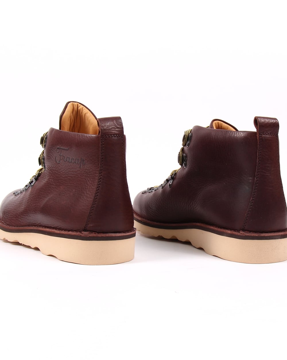 Fracap M120 Scarponcini Leather Boots Dark Brown