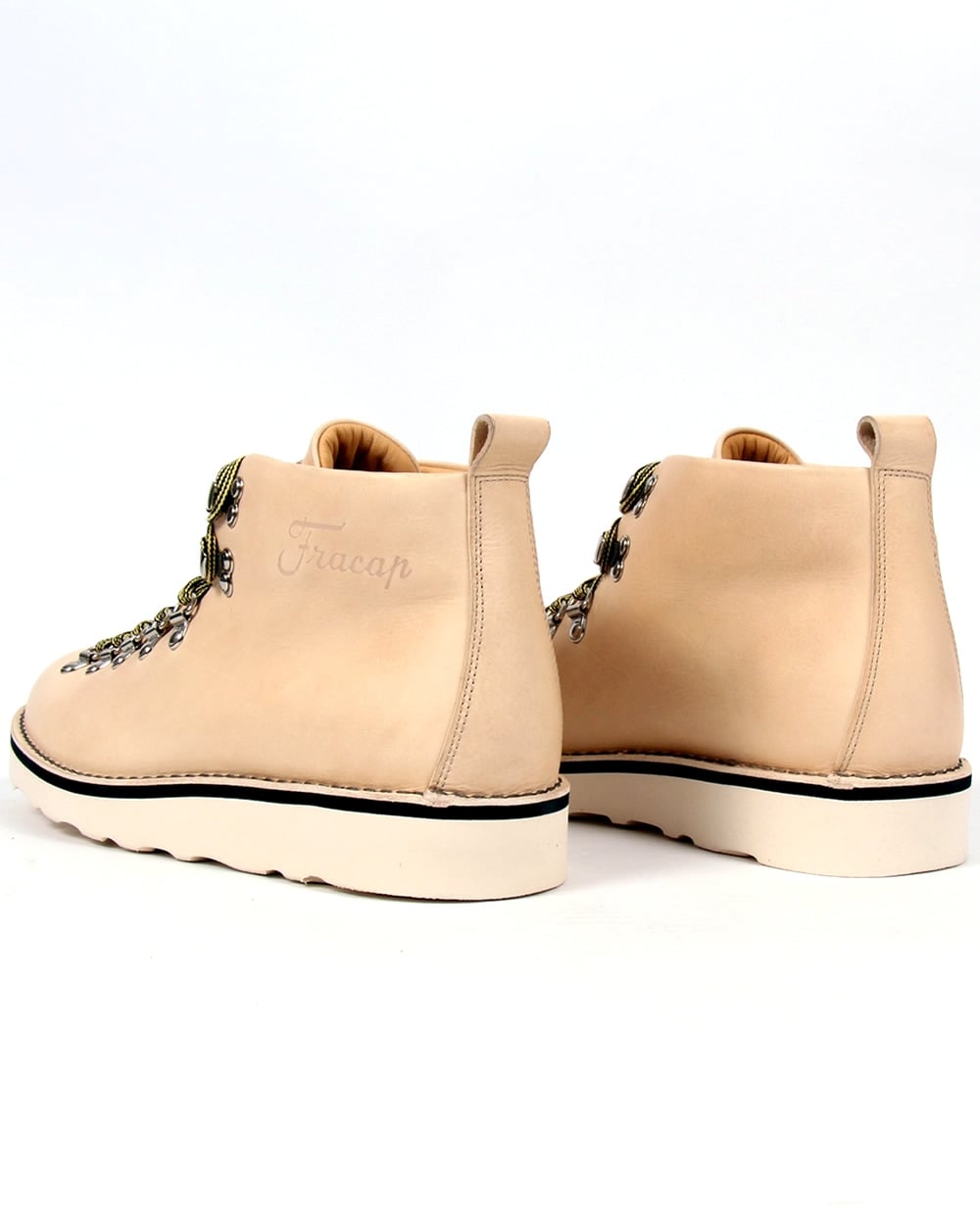 Fracap M120 Scarponcini Leather Boots Natural