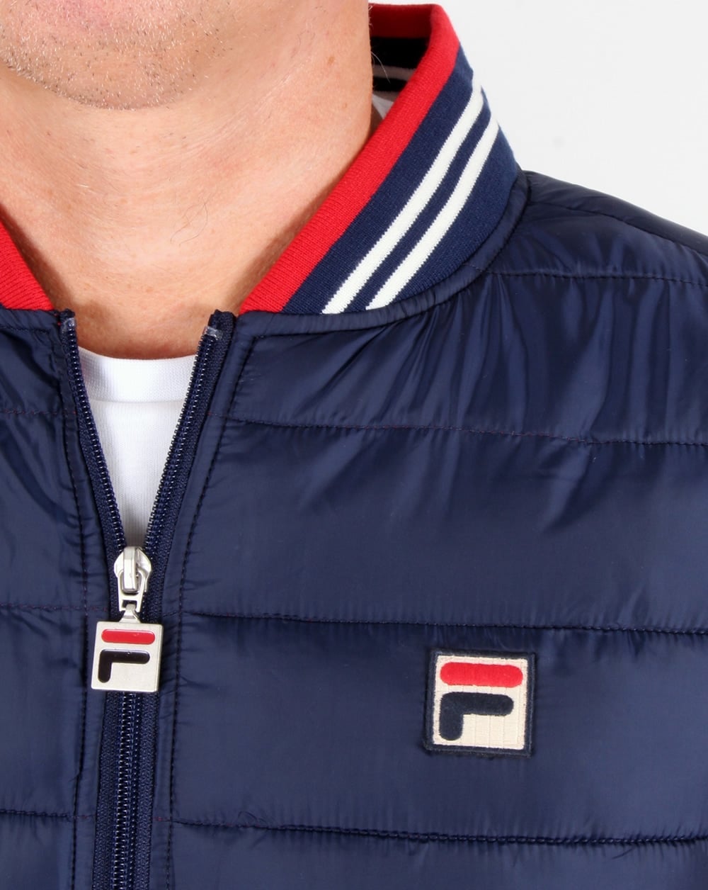 Fila Vintage Canapine Gilet Navy