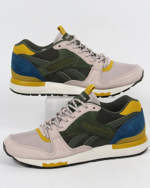 Reebok Gl 6000 BP Trainers Green/Sandstone