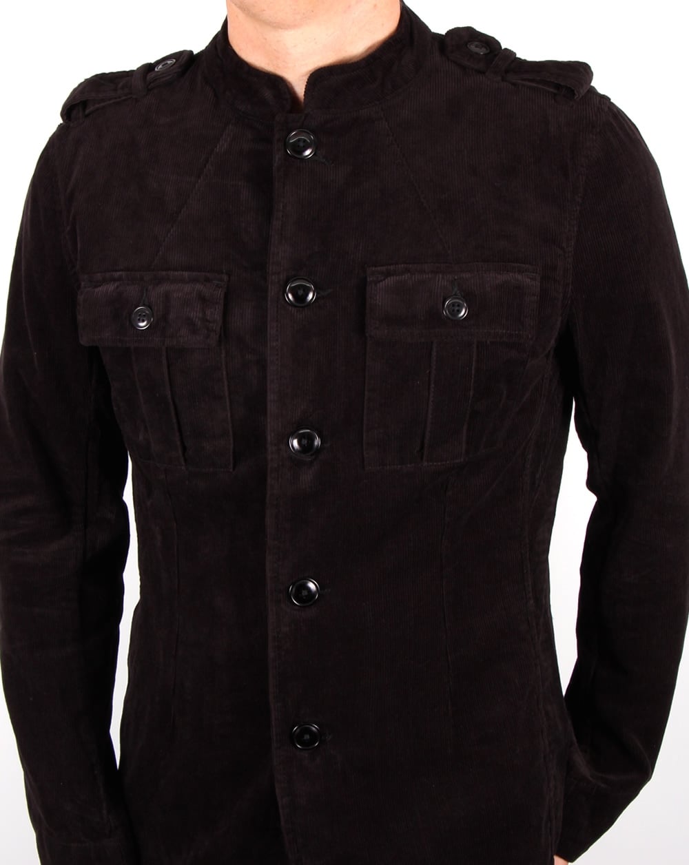 Pretty Green Lennon Jacket Black