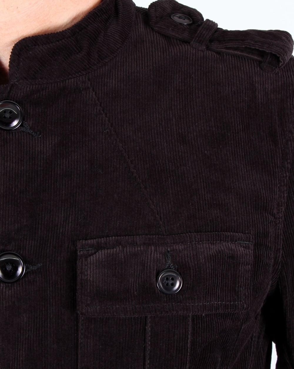 Pretty Green Lennon Jacket Black