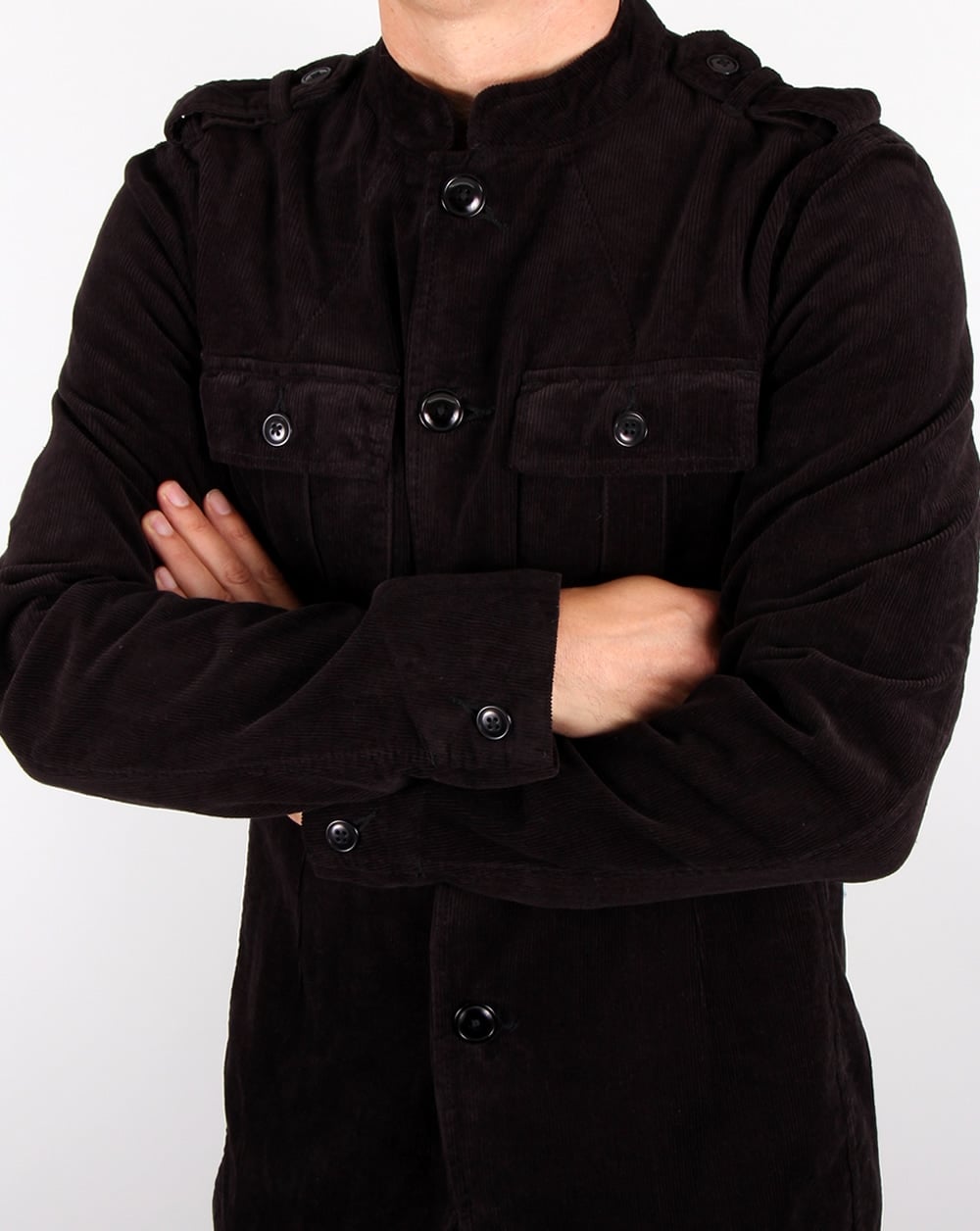 Pretty Green Lennon Jacket Black