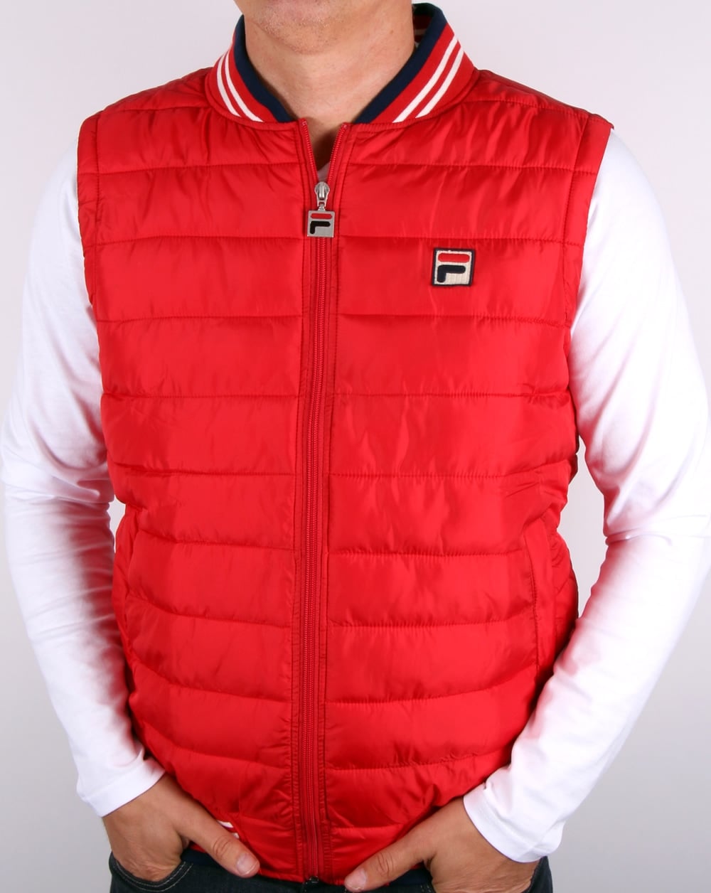 Fila Vintage Canapine Gilet Red