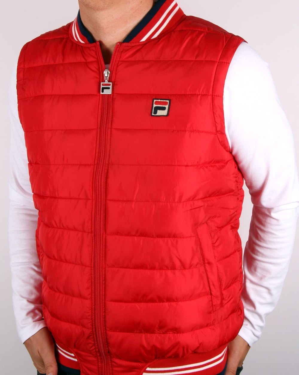 Fila Vintage Canapine Gilet Red