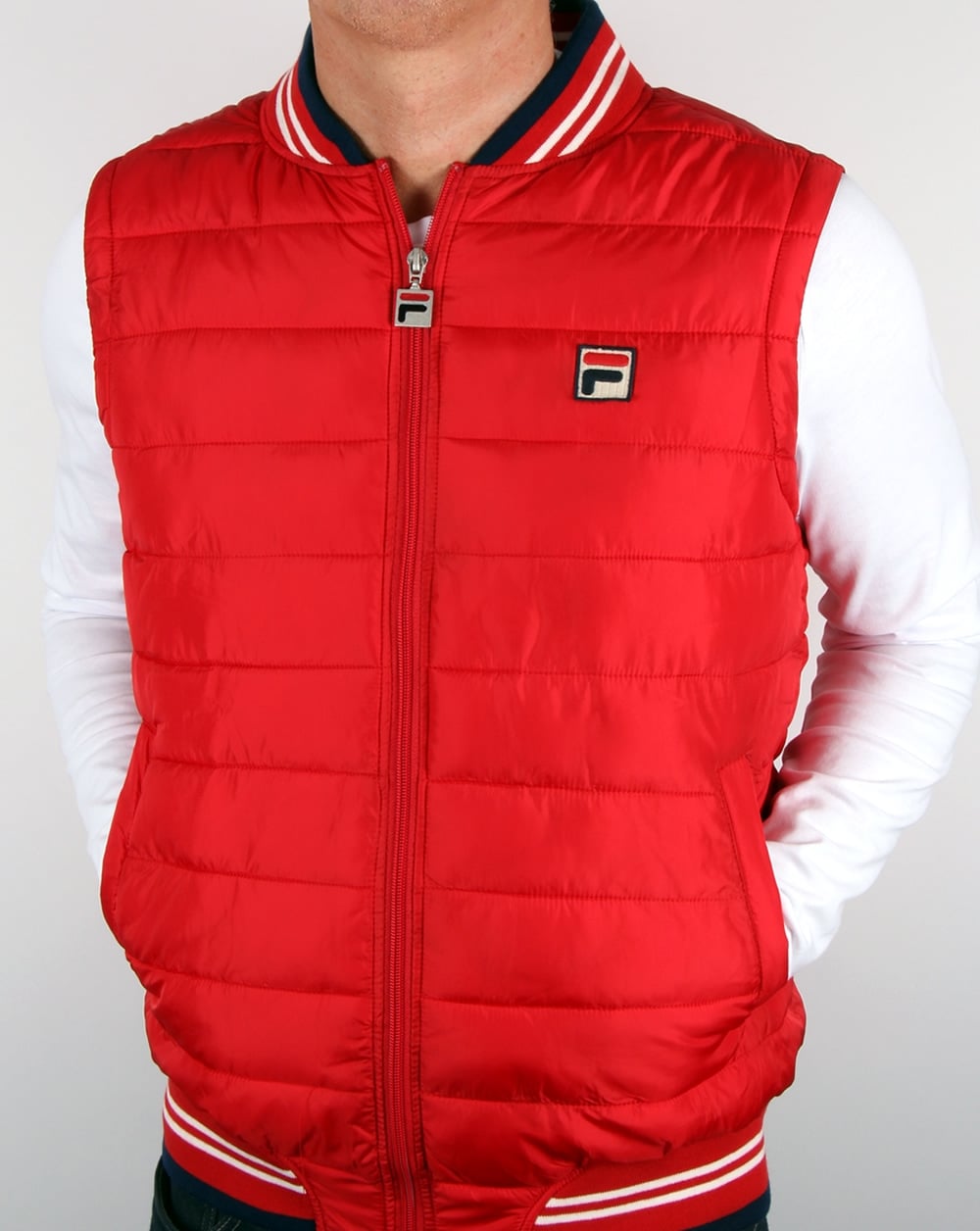 Fila Vintage Canapine Gilet Red