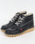 Kickers Kick Hi Boots In Leather Navy
