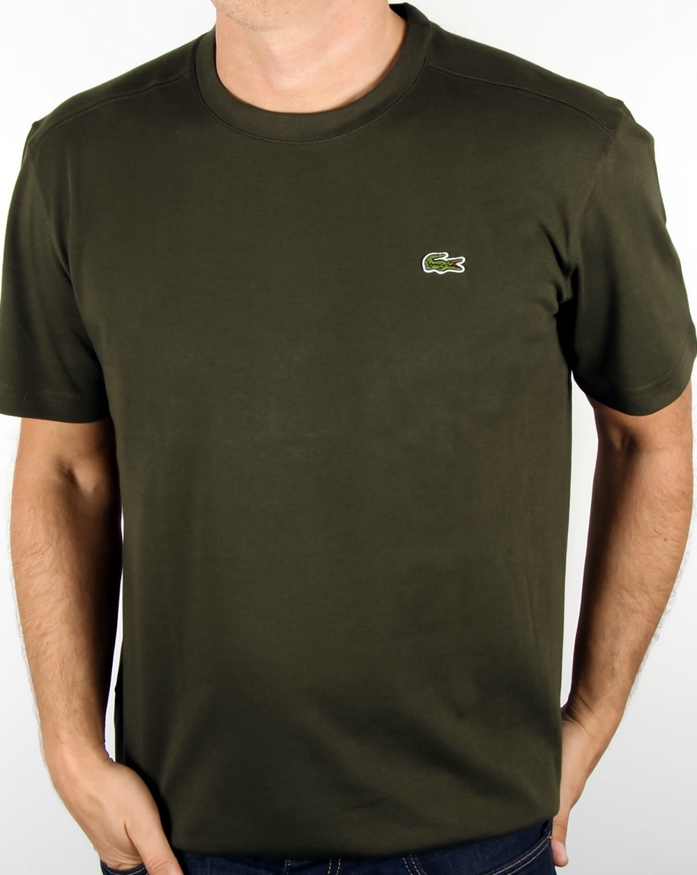 Lacoste T-shirt khaki Green