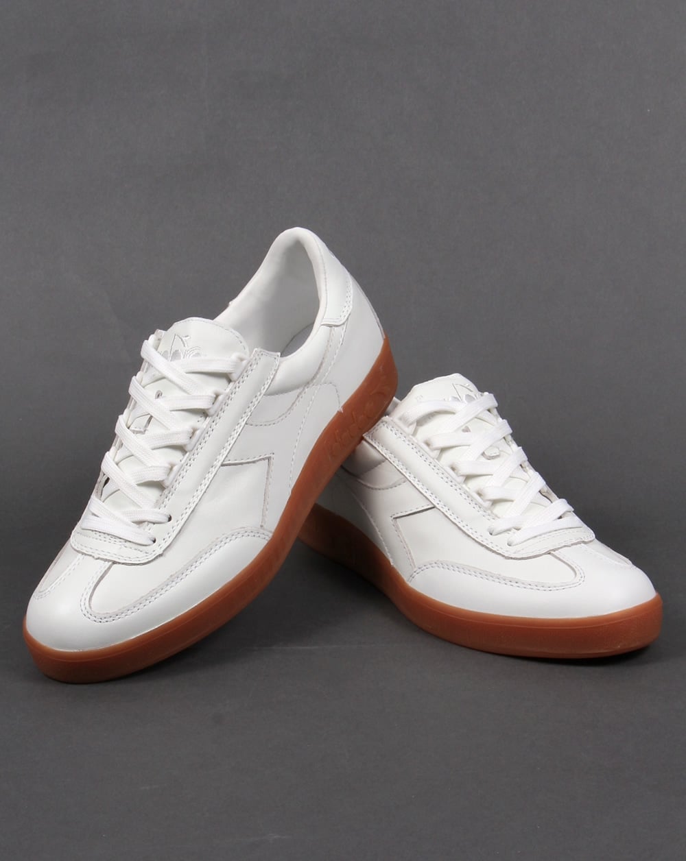 Diadora B Original Premium Trainers White/Gum