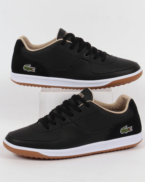 Lacoste Ls 12 Minimal Ripple Trainers Black