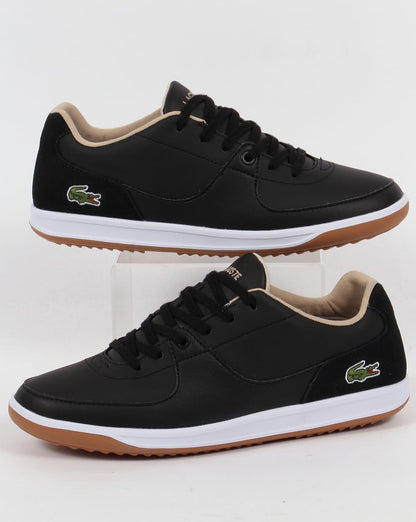 Lacoste Ls 12 Minimal Ripple Trainers Black