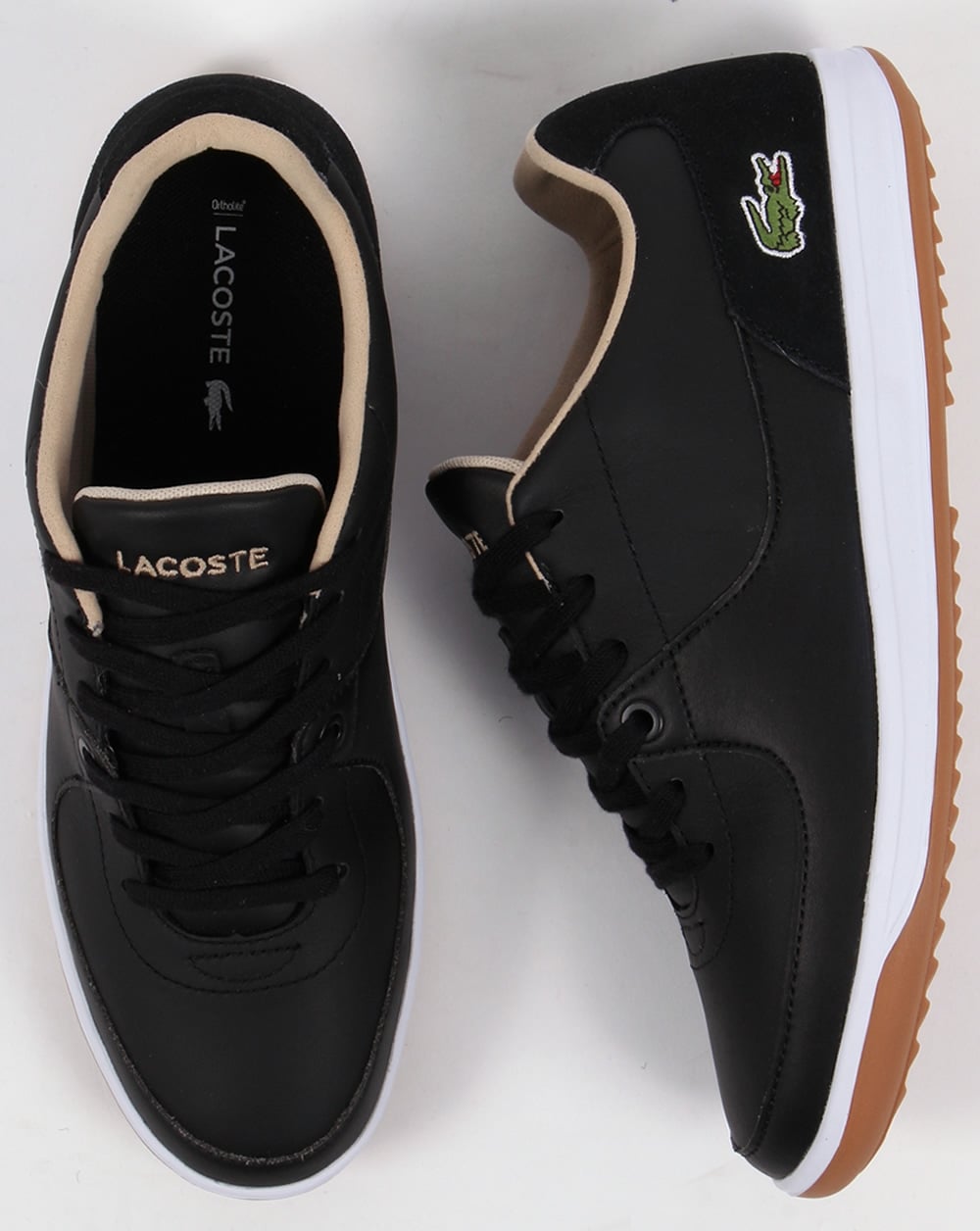 Lacoste Ls 12 Minimal Ripple Trainers Black