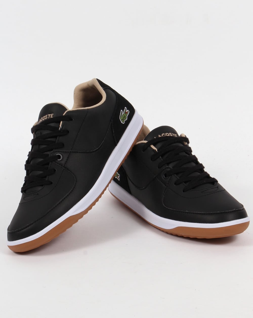 Lacoste Ls 12 Minimal Ripple Trainers Black