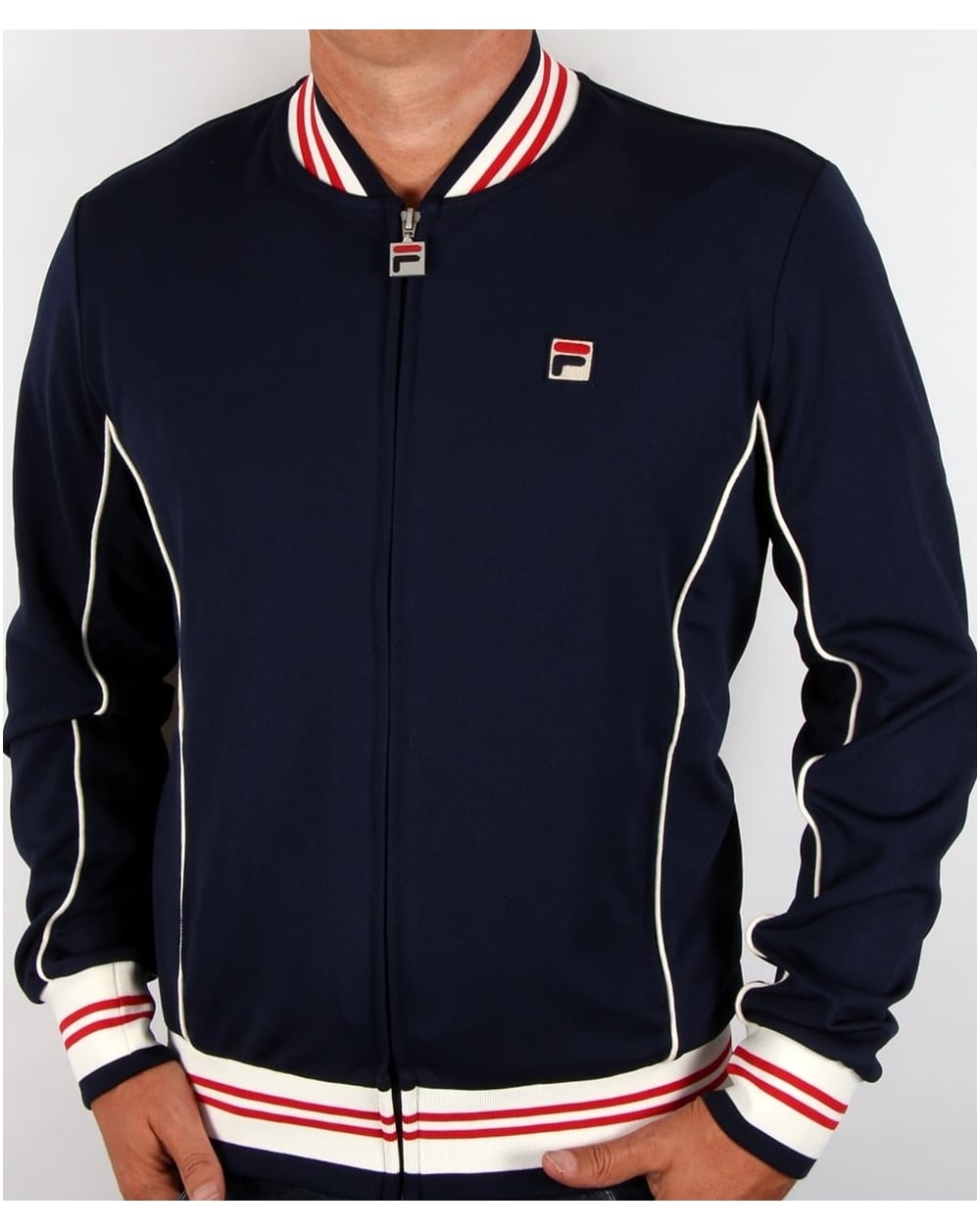 Fila Vintage Bara Track Top Navy